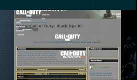
							         Portal:Call of Duty: Black Ops III | Call of Duty Wiki | FANDOM powered ...								  
							    