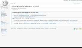 
							         Portal:Canada/Selected symbol - Wikipedia								  
							    