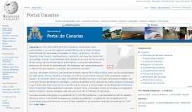 
							         Portal:Canarias - Wikipedia, la enciclopedia libre								  
							    