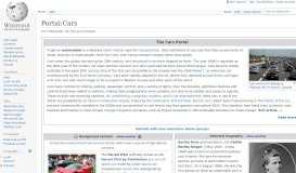 
							         Portal:Cars - Wikipedia								  
							    