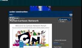 
							         Portal:Cartoon Network | Cartoons and Fiction Wiki | FANDOM ...								  
							    