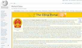
							         Portal:China - Wikipedia								  
							    