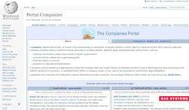 
							         Portal:Companies - Wikipedia								  
							    