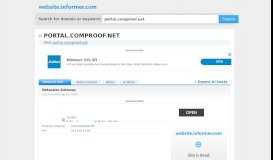 
							         portal.comproof.net at WI. Netscaler Gateway - Website Informer								  
							    