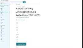 
							         Portal.cpn.Vwg Jctelsaonline Elsa Webuiprojects Fish Ve | Trunk (Car ...								  
							    