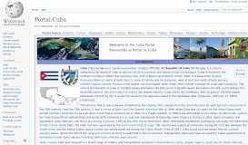 
							         Portal:Cuba - Wikipedia								  
							    