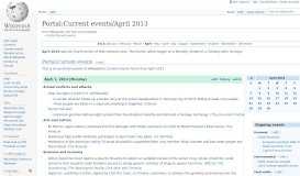 
							         Portal:Current events/April 2013 - Wikipedia								  
							    