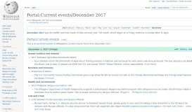 
							         Portal:Current events/December 2017 - Wikipedia								  
							    