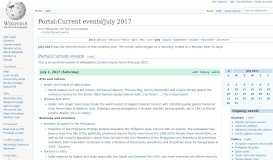 
							         Portal:Current events/July 2017 - Wikipedia								  
							    