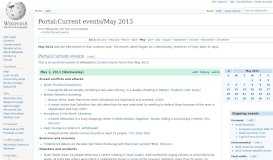 
							         Portal:Current events/May 2013 - Wikipedia								  
							    