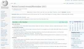 
							         Portal:Current events/November 2011 - Wikipedia								  
							    