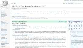 
							         Portal:Current events/November 2015 - Wikipedia								  
							    
