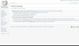 
							         Portal:Design - Wikipedia								  
							    
