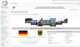 
							         Portal:Deutschland – Wikipedia								  
							    