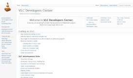 
							         Portal:Developers - VideoLAN Wiki								  
							    