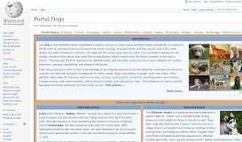 
							         Portal:Dogs - Wikipedia								  
							    