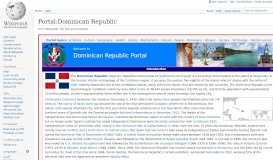 
							         Portal:Dominican Republic - Wikipedia								  
							    