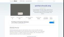 
							         Portal.dvusd.org website. DVUSD Portal.								  
							    
