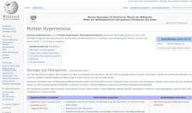 
							         Portale Hypertension – Wikipedia								  
							    