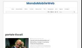 
							         portale tiscali Archivi - MondoMobileWeb.it | Telefonia | Offerte ...								  
							    