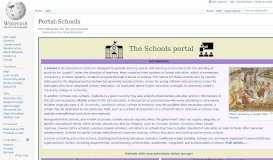 
							         Portal:Education - Wikipedia								  
							    