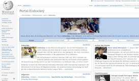 
							         Portal:Eishockey – Wikipedia								  
							    