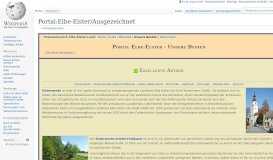 
							         Portal:Elbe-Elster/Ausgezeichnet – Wikipedia								  
							    