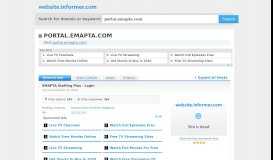 
							         portal.emapta.com at WI. EMAPTA Staffing Plus - Login								  
							    
