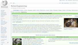 
							         Portal:Engineering - Wikipedia								  
							    