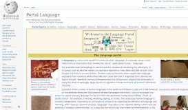 
							         Portal:English language - Wikipedia								  
							    