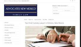
							         Portales Child Custody Lawyers at New Mexico Child Custody Law Firm								  
							    