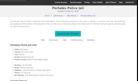 
							         Portales Police Jail (2019) | Inmate Search | Visitation Rules & Info ...								  
							    