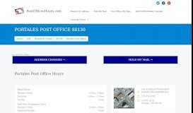 
							         Portales Post Office 88130 | USPS Hours Phone Number and Location								  
							    
