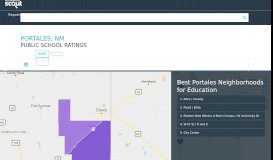
							         Portales public school ratings and districts - NeighborhoodScout								  
							    