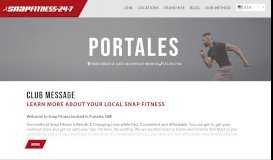 
							         Portales – Snap Fitness USA								  
							    