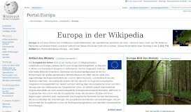 
							         Portal:Europa – Wikipedia								  
							    