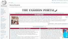 
							         Portal:Fashion - Wikipedia								  
							    