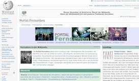 
							         Portal:Fernsehen – Wikipedia								  
							    