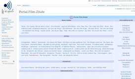 
							         Portal:Film-Zitate – Wikiquote								  
							    