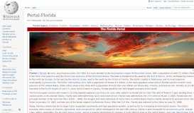 
							         Portal:Florida - Wikipedia								  
							    