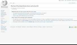 
							         Portal:Florida/Selected article/28 - Wikipedia								  
							    