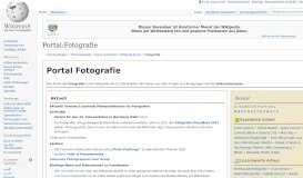 
							         Portal:Fotografie – Wikipedia								  
							    