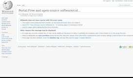 
							         Portal:Free and open-source software/categories - Wikipedia								  
							    