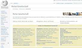 
							         Portal:Gesellschaft – Wikipedia								  
							    