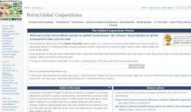 
							         Portal:Global Corporations - SourceWatch								  
							    