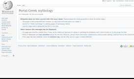 
							         Portal:Greek mythology - Wikipedia								  
							    