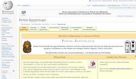
							         Portal:Ägyptologie – Wikipedia								  
							    