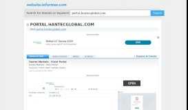 
							         portal.hantecglobal.com at WI. Hantec Global Client Portal								  
							    