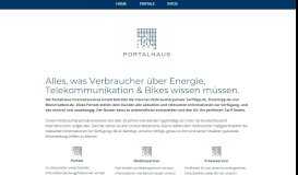 
							         PortalHaus Internetservices GmbH								  
							    