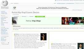 
							         Portal:Hip-Hop/Unsere Besten – Wikipedia								  
							    